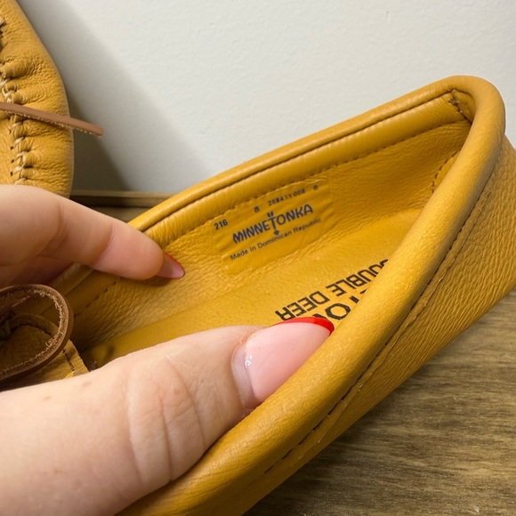 Minnetonka Double Softsole Moccasin Slipper - Picture 10 of 11